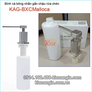 Bình xà bông nhấn chậu rửa chén KAG-BXCMalloca