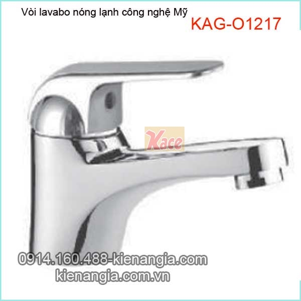 Vòi lavabo nóng lạnh BIGGO-KAG-O1217
