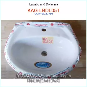 Lavabo Dolacera nhỏ màu trắngKAG-LBDL05T