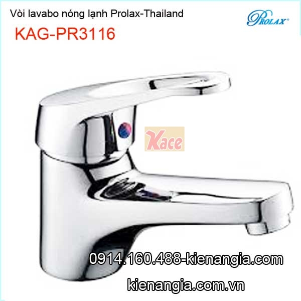 Vòi lavabo nóng lạnh Prolax-Thialand  KAG-PR3116