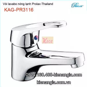 Vòi lavabo nóng lạnh Prolax-Thialand  KAG-PR3116
