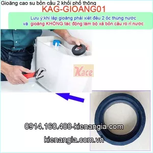 Gioăng cao su bồn cầu phổ thông KAG-GIOANG01