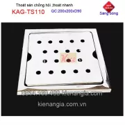 Thoát sàn chống hôi 200x200xD90 KAG-TS110