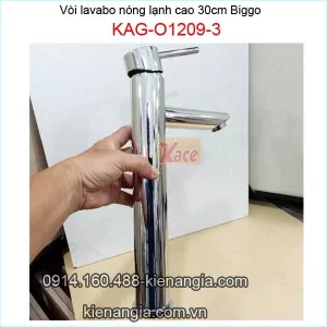 Vòi lavabo nóng lạnh ống trúc 30cm KAG-O1209-3