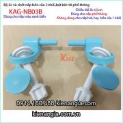 Ốc và chốt nắp bồn cầu xanh biển phổ thông KAG-NB03B