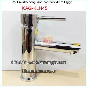 Vòi lavabo ống trúc 20cm nóng lạnh Biggo KAG-KLN45