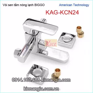 Vòi sen tắm nóng lạnh vuông Biggo KAG-KCN24