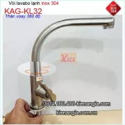 Vòi lavabo,Vòi chậu rửa chén sus 304 KAG-KL32