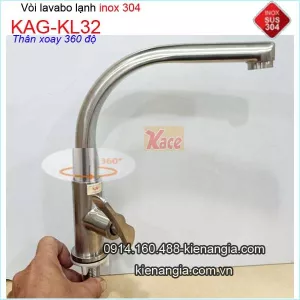 Vòi lavabo,Vòi chậu rửa chén sus 304 KAG-KL32