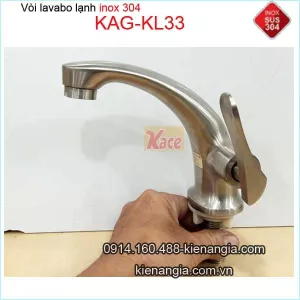 Vòi chậu lavabo sus 304 KAG-KL33