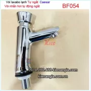Vòi lavabo nhấn hơi tự ngắt thân cao Caesar-BF054