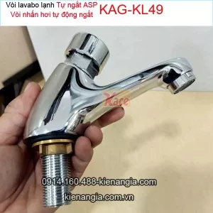 Vòi lavabo tự ngắt cao cấp ASP KAG-KL49