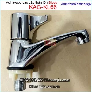 Vòi lavabo tay vặn  thân lớn Biggo KAG-KL66