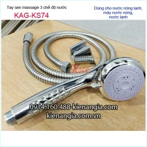 Tay sen massage 3 chế độ nướcKAG-KS74