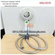 Vòi hoa sen massage 5 chế độ KAG-KS70