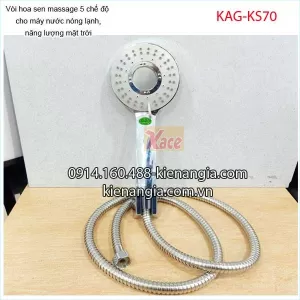 Vòi hoa sen massage 5 chế độ KAG-KS70