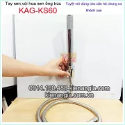 Tay sen tròn,vòi sen ống trúc KAG-KS60A