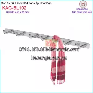 Móc 7,móc 7L inox Việt Nhật cao cấp KAG-BL102