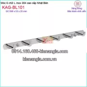 Móc 6,móc 6L inox Việt Nhật cao cấp KAG-BL101