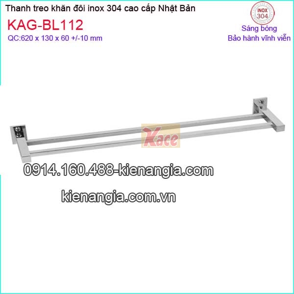 KAG-BL112-Thanh-treo-khan-doi-inox-304-Viet-Nhat-Bliro-KAG-BL112