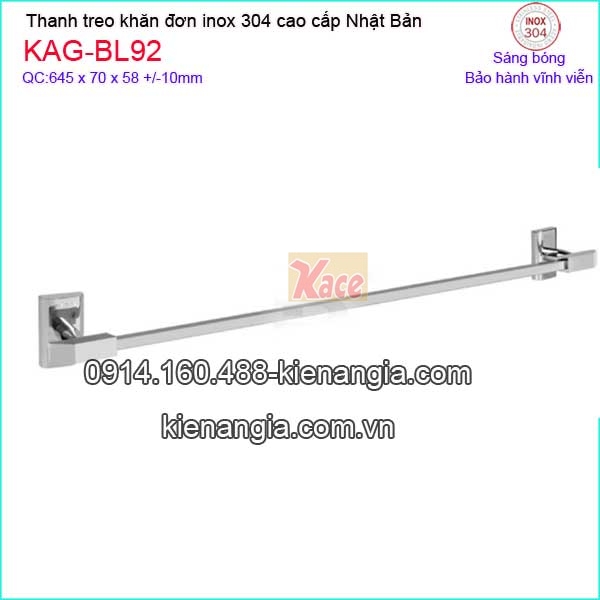 KAG-BL92-Thanh-treo-khan-don-vuong-inox-304-Viet-Nhat-Bliro-KAG-BL92