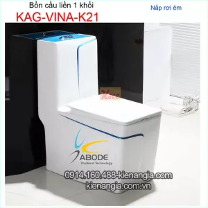 Bồn cầu 1 khối,bệt két liền giá rẻ KAG-VINA-K21