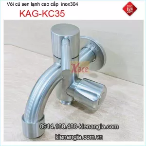 Vòi củ sen lạnh inox sus304 KAG-KC35