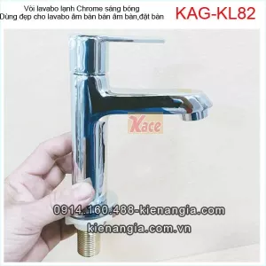 Vòi lavabo âm bàn 20cm KAG-KL82