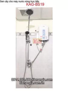 Cây sen phun mưa máy nước nóng KAG-BS19