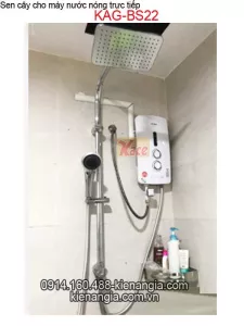 Cây sen đứng phun mưa máy nước nóng KAG-BS22