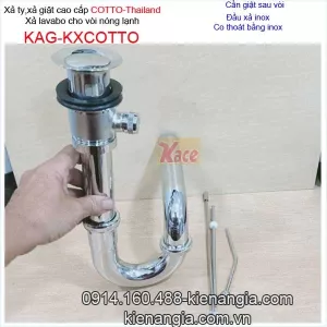 Xả ty lavabo Cotto thailand-KAG-KX24