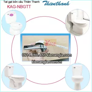 Tay gạt bồn cầu Thiên thanh KAG-NB02TT