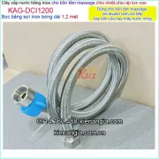 Dây cấp nước inox 304 dài 1,2 mét KAG-DCI1200