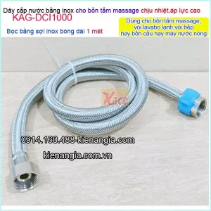 Dây cấp nước inox dài 1m KAG-DCI1000