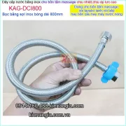 Dây cấp nước inox dài 80cm KAG-DCI800