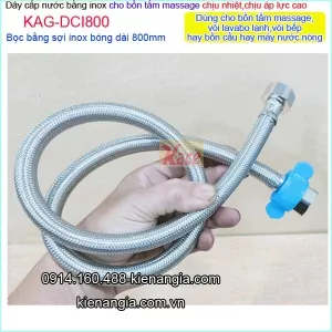 Dây cấp nước inox dài 80cm KAG-DCI800