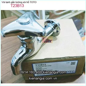 Vòi lạnh gắn tường tay vặn TOTO-T23B13