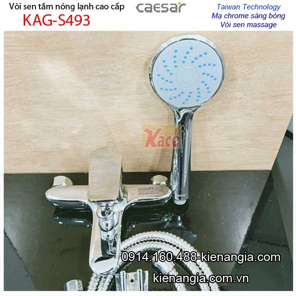 Sen tắm nóng lạnh Caesar S493C
