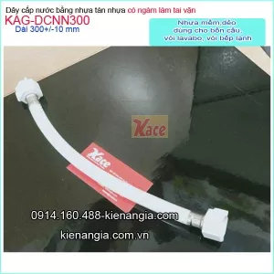 Dây cấp nước bằng nhựa giá rẻ 30cm KAG-DCNN300