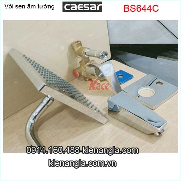 Vòi sen âm tường Caesar BS644C