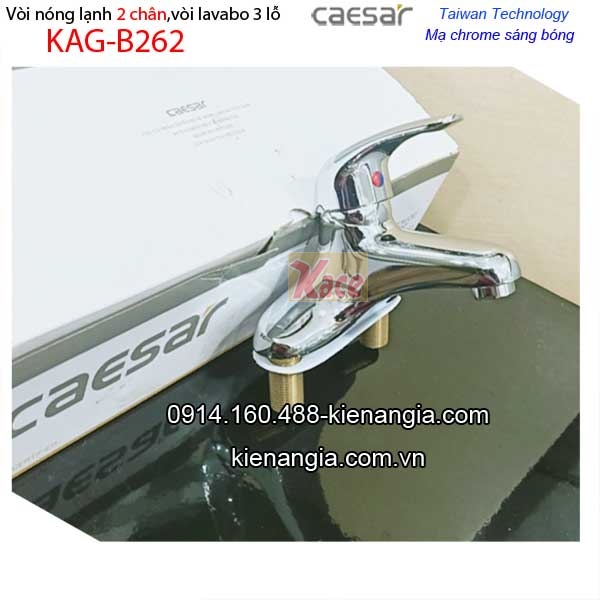 KAG-B262-Voi-nong-lanh-lavabo-3-lo-Caesar-B262-11