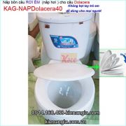 Nắp rơi êm bồn cầu Dolacera phổ thông KAG-NAPDolacera40