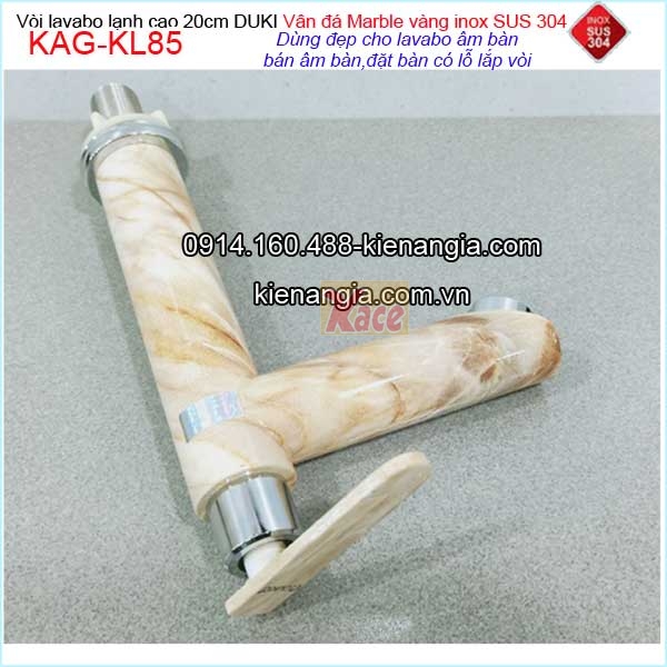 KAG-KL85-Voi-chau-20cm-son-tinh-dien-van-da-Marble-vang-KAG-KL85-2