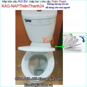Nắp rơi ên bồn cầu Thiên Thanh phổ thông KAG-NAP24