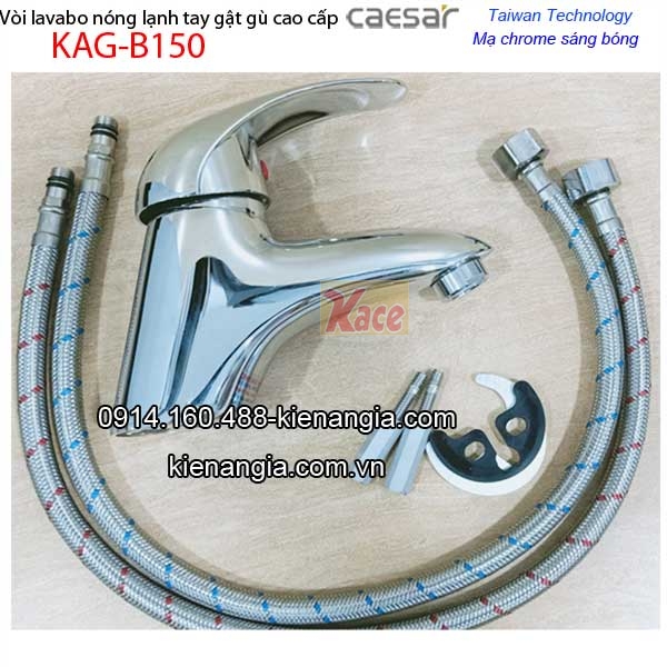 KAG-B150-Voi-nong-lanh-Caesar-chau-lavabo-am-ban-nha-pho-B150-3