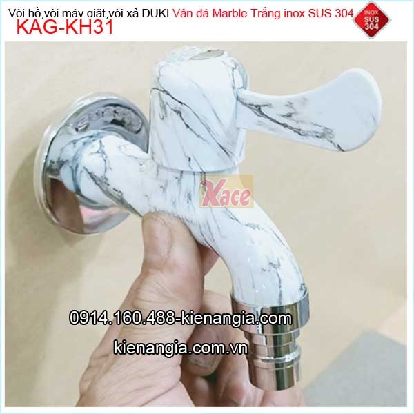 KAG-KH31-Voi-lanh-gan-tuong-co-mo-van-da-Marble-trang-inox-sus-304-KAG-KH31-3