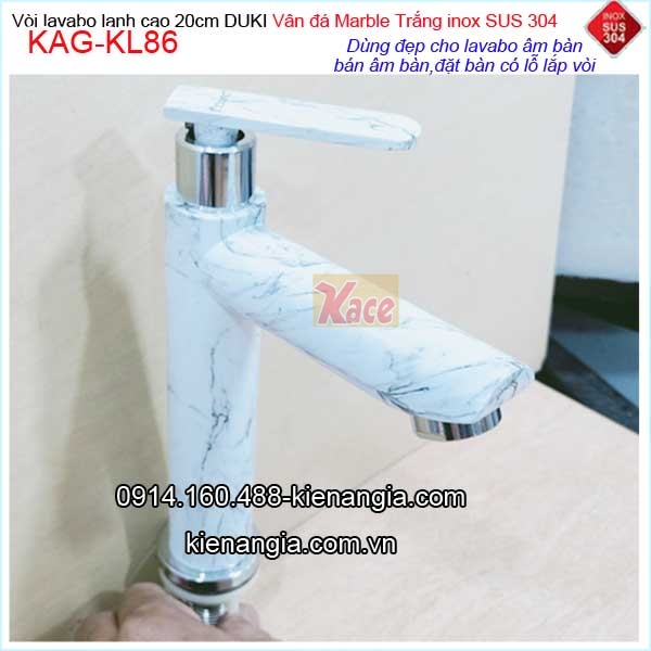 KAG-KL86-Voi-chau-ban-am-ban-20cm-van-da-Marble-Trang-inox-sus-304-KAG-KL86