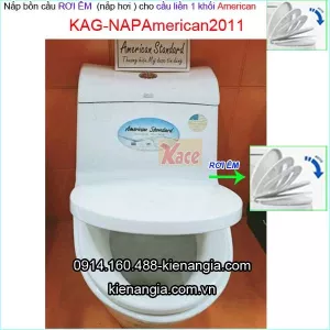 Nắp rơi êm bồn cầu liền 1 khối American stadard KAG-NAPAmerican2011