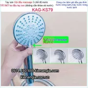 Vòi gội đầu massage 3 chế độ tắt mở đầu vòi KAG-KS79