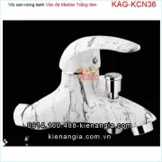 Vòi sen tắm nóng lạnh Marble trắng vân khói KAG-KCN36